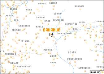 map of Bahamur