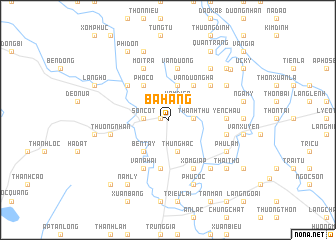 map of Ba Hàng