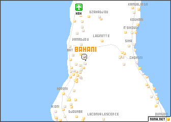 map of Bahani