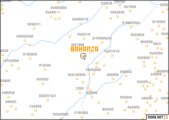 map of Bahanza