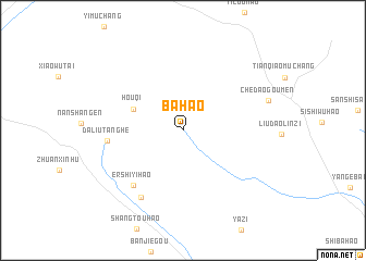 map of Bahao