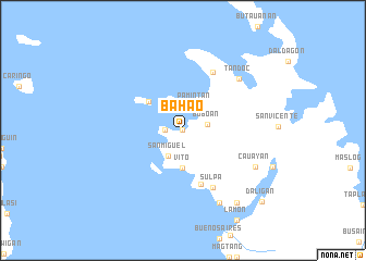 map of Bahao