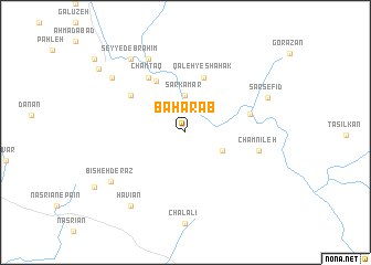 map of Bahār Āb