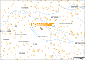 map of Bahāra Mīr Jat