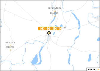 map of Baharampur