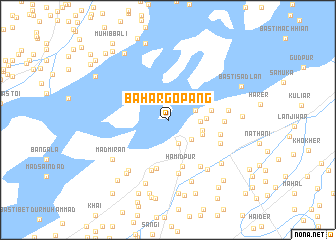 map of Bahār Gopāng