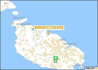 map of Baħar iċ-Ċagħaq