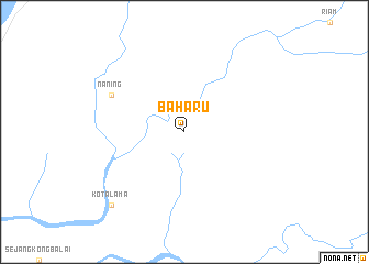 map of Baharu