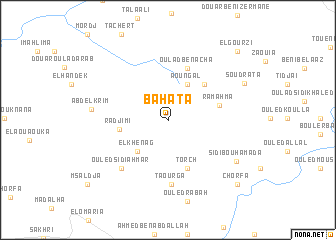 map of Bahata