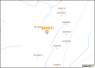 map of Bahati