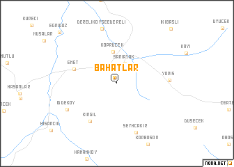 map of Bahatlar