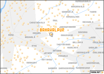 map of Bahāwalpur