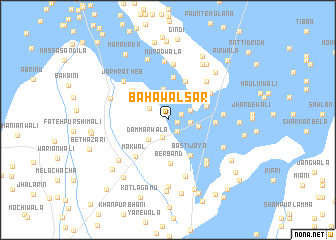 map of Bahāwalsar