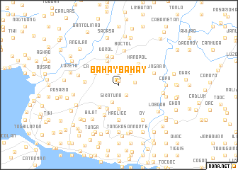 map of Bahaybahay