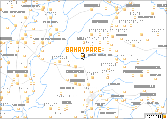map of Bahay Pare