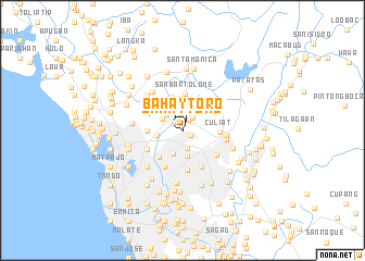 map of Bahaytoro