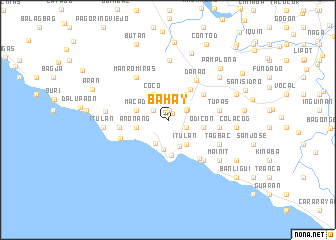 map of Bahay