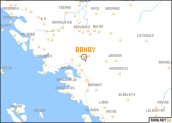 map of Bahay