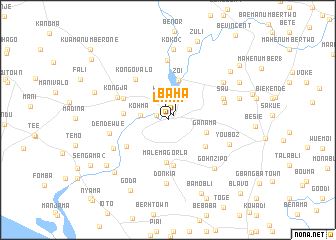 map of Baha