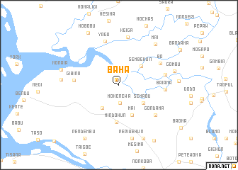 map of Baha