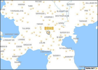 map of Baha