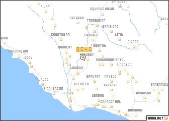 map of Baha