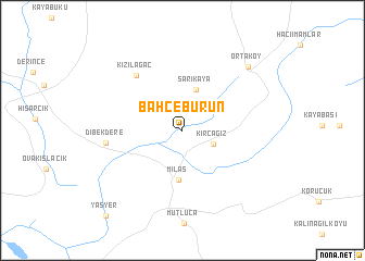 map of Bahçeburun