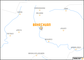 map of Bahechuan