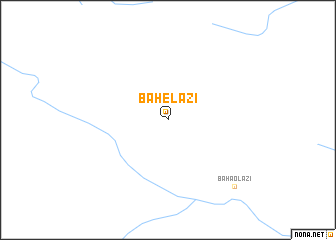 map of Bahelazi