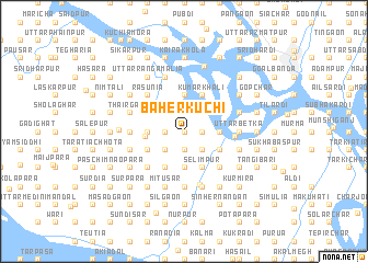 map of Bāherkuchi