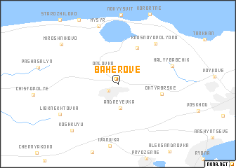 map of Baherove