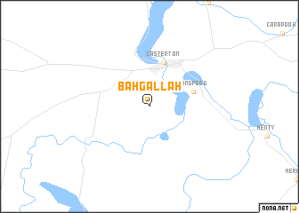 map of Bahgallah