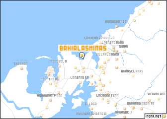 map of Bahía Las Minas