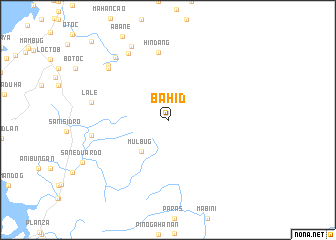 map of Bahid