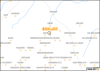 map of Bahijan