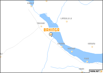 map of Bahinga