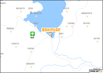 map of Bahir Dar