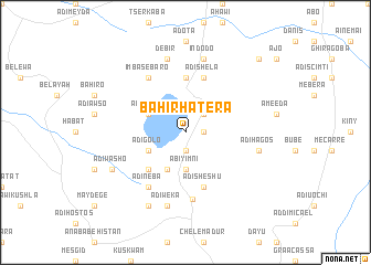 map of Bahir Hatʼera