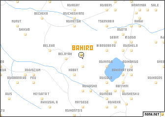 map of Bahiro