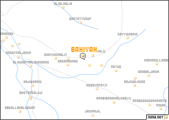 map of Bahīyah