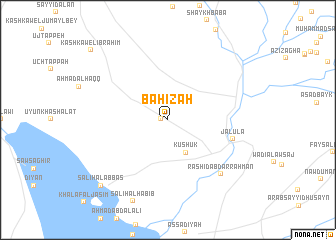 map of Bāhizah