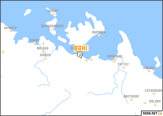 map of Bahi