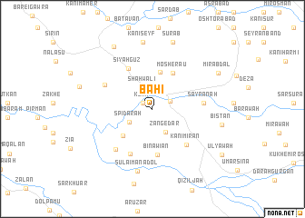 map of Bāhī