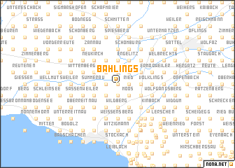 map of Bahlings