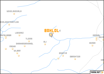 map of Bahlol
