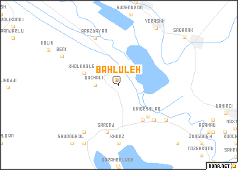 map of Bahlūleh