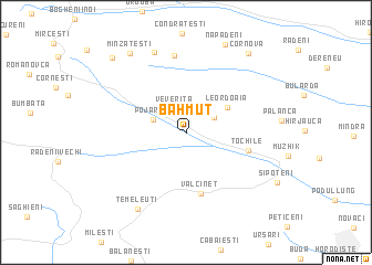 map of Bahmut