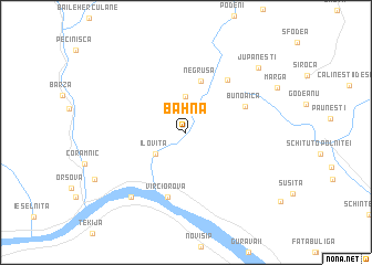 map of Bahna