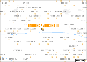 map of Bahnhof Jerxheim