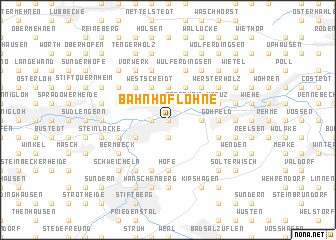 map of Bahnhof Löhne